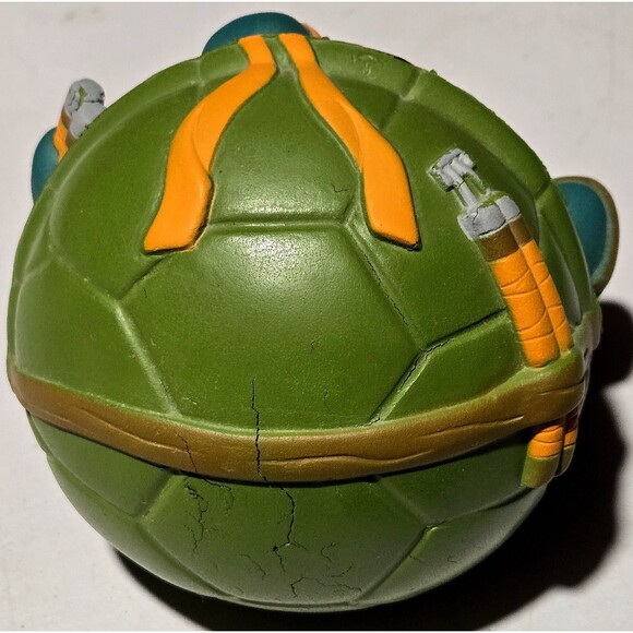 LOT VTG TMNT Ball BounZing Buddy Sports Soft Rubber Hedstrom Mixed Y2K Fox Box - Picture 7 of 14